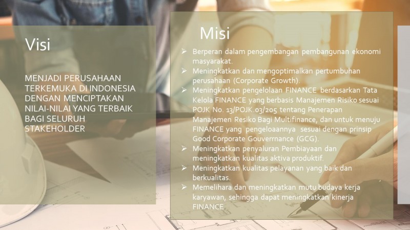 VISI DAN MISI 