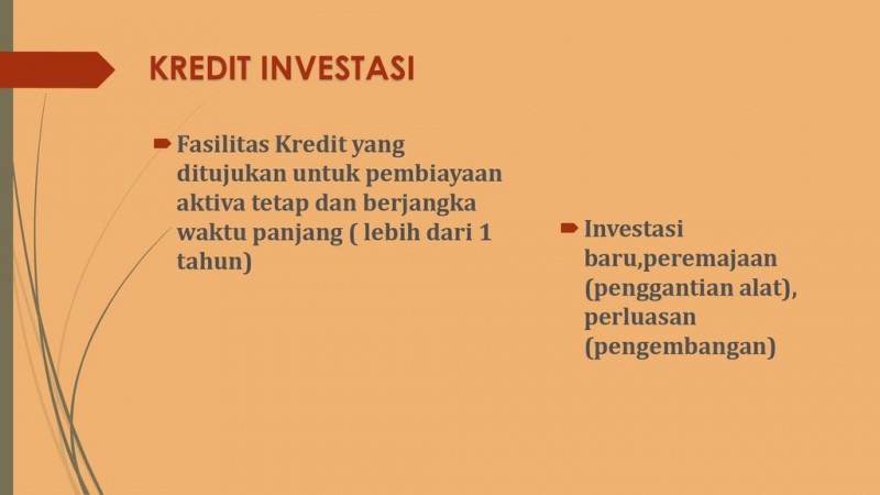 Pembiayaan Investasi