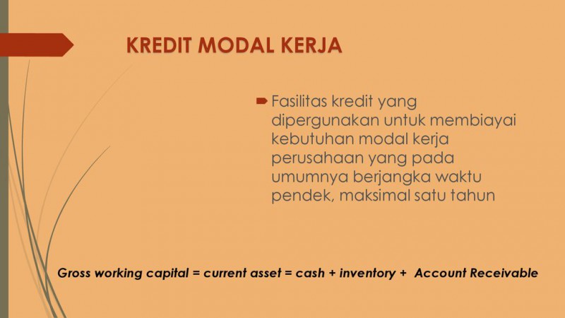 Pembiayaan Modal Kerja